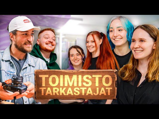 Toimistotarkastajat Paqpan, Tinken, Namikolinxin ja Nedden studiossa!