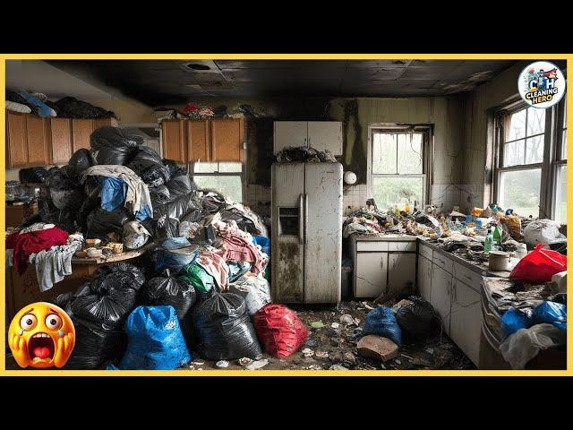  Neighbor Complains About Odor from Filthy House | Amazing Cleaning! 