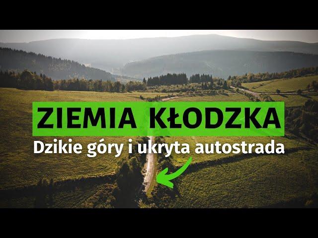 Jesienna KOTLINA KŁODZKA Dzikie góry jak Bieszczady i tajemnicza droga... [4K]