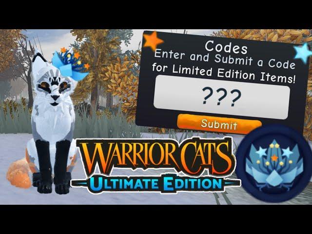 MINI UPDATE + NEW CODE, GAMEPASS, & MORE! |Warrior Cats: Ultimate Edition