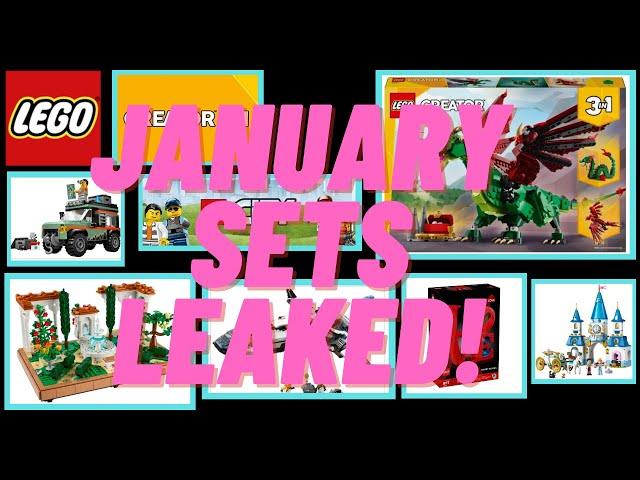 Lego January Sets Leaked! City, Creator, Disney and more...