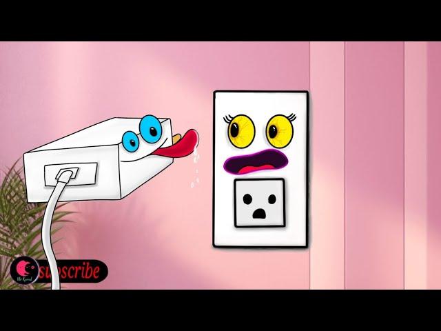 power up , charger ! animation parody.....