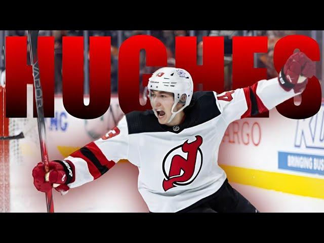 Luke Hughes Rookie Season Highlights!