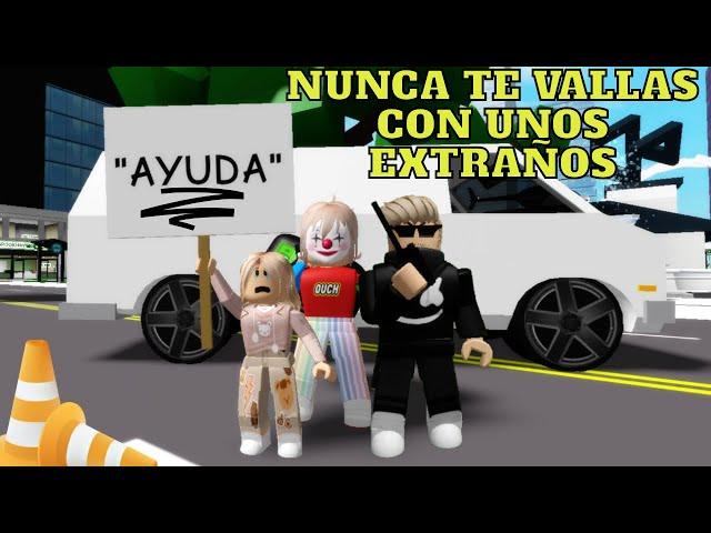 NUNCA TE VALLAS CON UNOS EXTRAÑOSHISTORIAS DE ROBLOX |GAMER VICKY