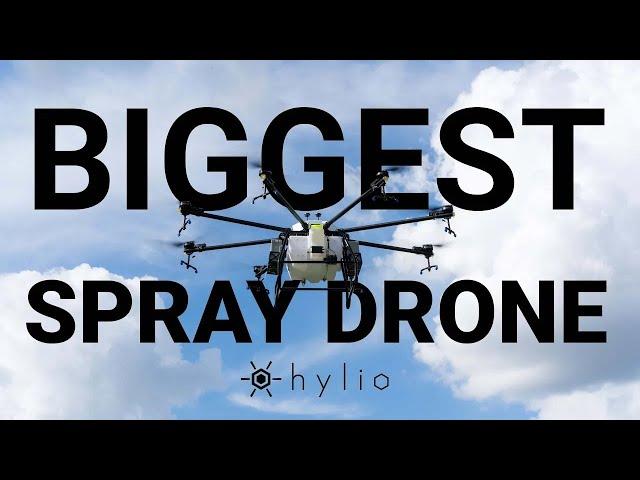 The Biggest Spray Drone On the Market - AG-272