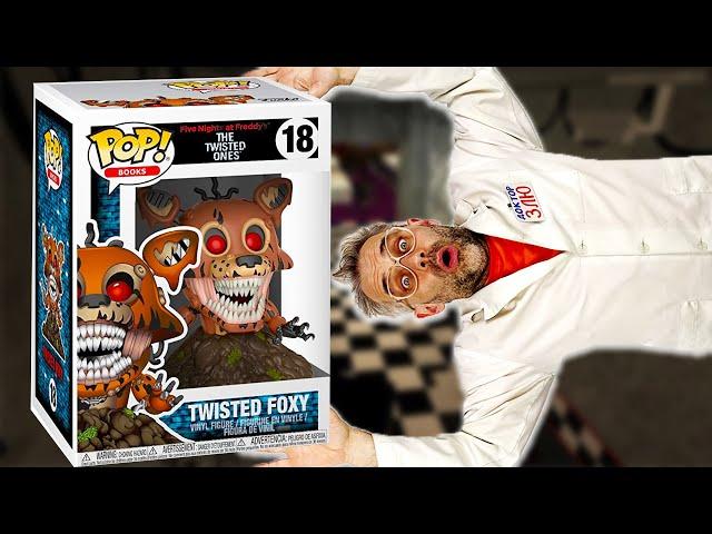 ТВИСТЕД ФОКСИ - РАСПАКОВКА! ДОКТОР ЗЛЮ И АНИМАТРОНИКИ ФНАФ: TWISTED FOXY FUNKO POP FNAF!