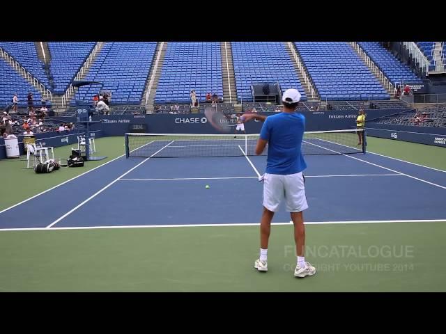 Ivo Karlovic US Open Practice 2014