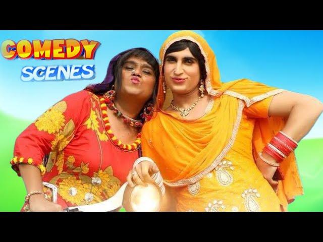 Gurpreet Ghuggi ~ Jassie Gill ~ Karamjit Anmol ~ Latest Comedy Scenes