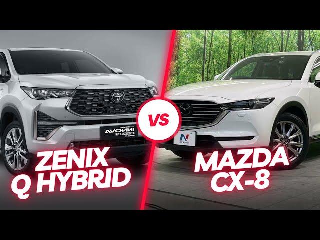 Toyota Innova Zenix Q Hybrid vs Mazda CX-8 Elite | Perbandingan Lengkap | Manakah yang terbaik