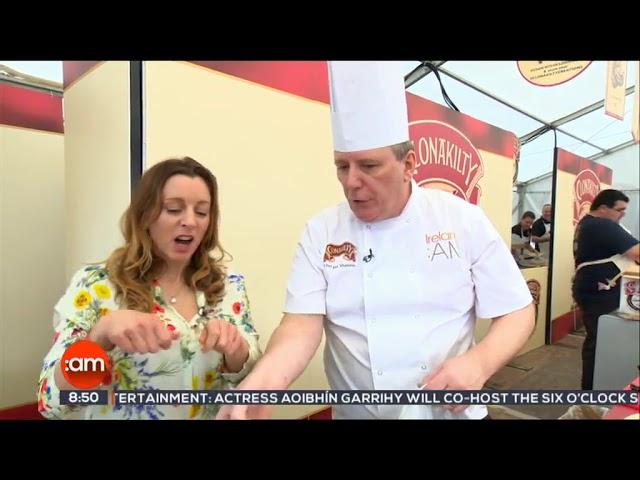 Cooking demo with Ireland AM & Chef Joe Shannon