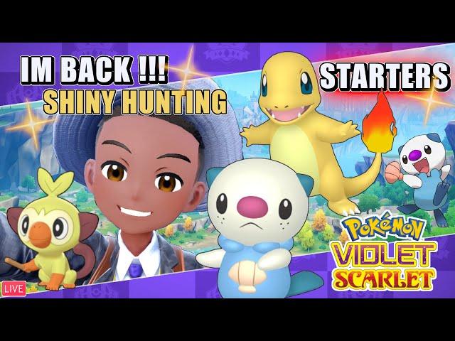  KING KRUC NEEDS ALL THOSE STARTERS SHINY!  | Pokemon Scarlet Violet + Sword |