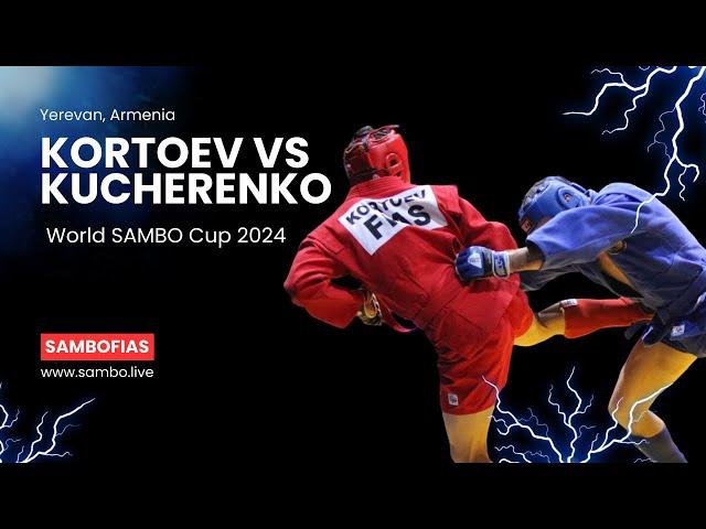 KORTOEV Ibragim (FIAS 1) vs KUCHERENKO Andrii (UKR). World #SAMBO Cup 2024 in Yerevan, Armenia