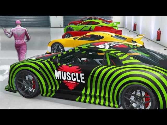 I Made The Best Electric Car Garage - GTA Online The Contract DLC