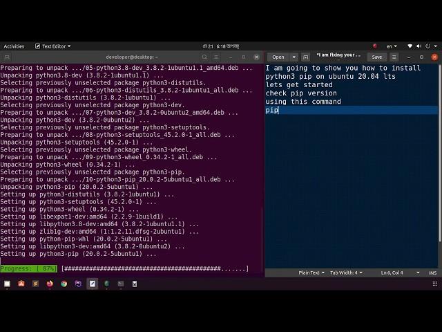 How to install python3.8 pip on Ubuntu 20.04 LTS, 18.04 LTS | Pip3 Linux python3.8.