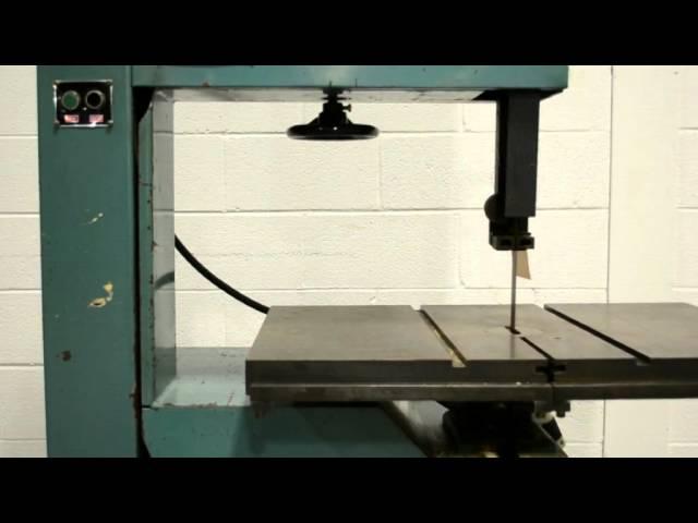 Jet WBS-24-3 24" Woodworking Vertical Band Saw, 5HP