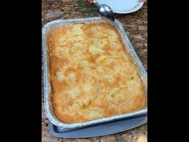 You have to try this Peach Cobbler!