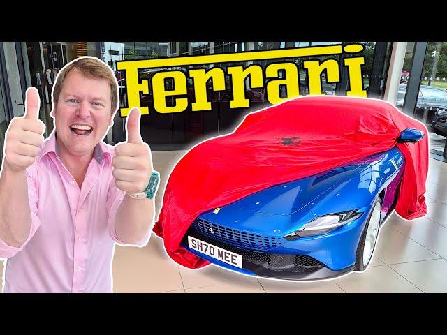 IT'S HERE! Collecting My New FERRARI ROMA SPIDER