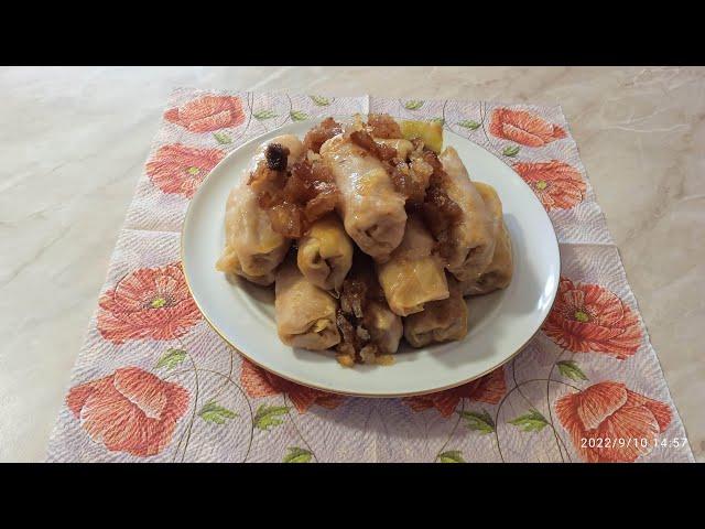 НАЙСМАЧНІШІ ГОЛУБЦІ до СВЯТА/ ГОТУЄМО в АРОМАТНОМУ СОУСІ/Village cabbage rolls/