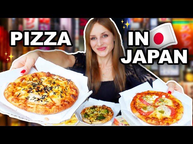 Ich habe PIZZA in JAPAN gewonnen! | Wie schmeckt Japanische Pizza?