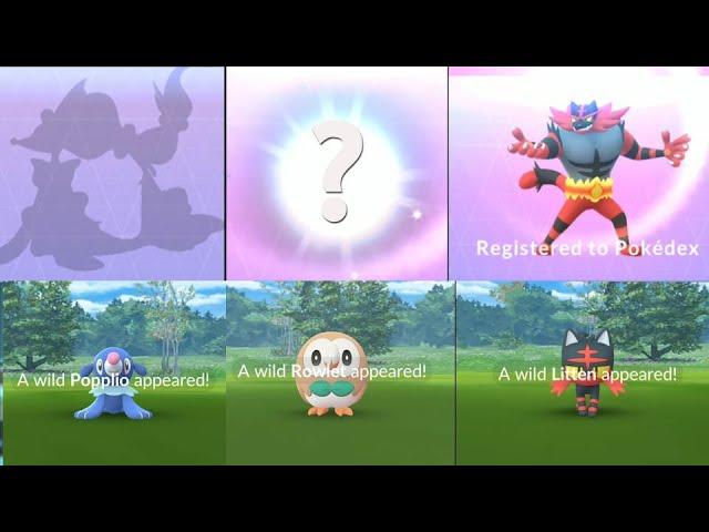 World first alolan/Gen 7 Starter pokemon evolution! Primarina, Incineroar Decidueye test in GBL