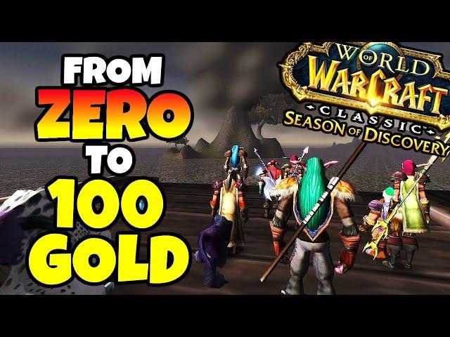 From Zero Gold to 100 Gold - Starting Fresh (Season of Discovery Goldmaking Challenge, Episode 2)