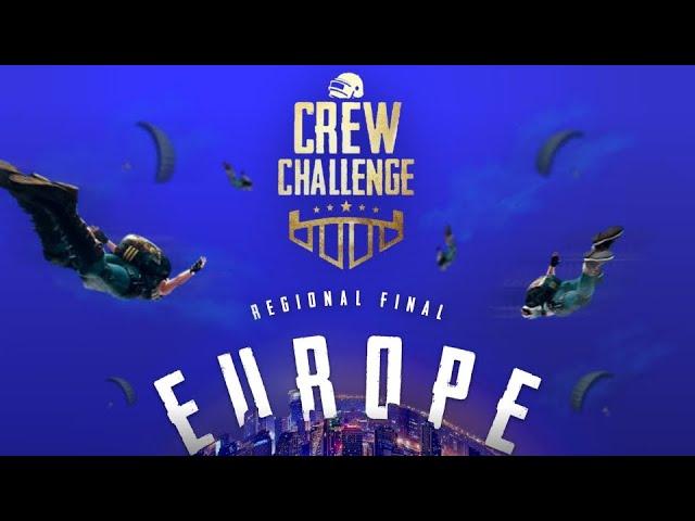 PUBG Mobile Crew Challenge European TPP Finals (ENGLISH) (By GizmoShock)