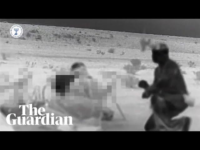 Footage released by the Mossad claims to show Israeli agents in Iran