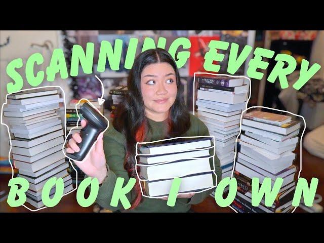 scanning every book I own & making a digital library 