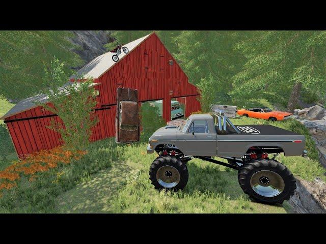 Millionaire buys ranch with abandoned barns | Farming Simulator 22