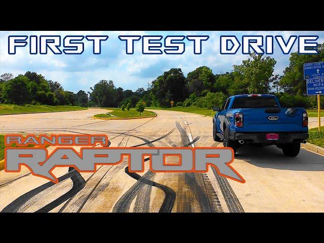 2024 Ford Ranger Raptor- First Test Drive, Exhaust sounds and Impressions