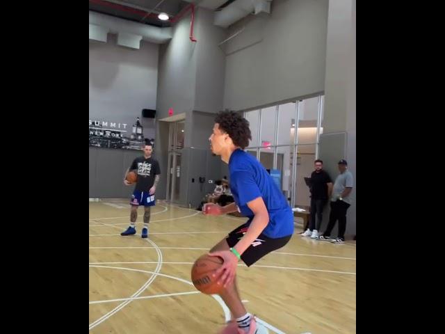 Cade Cunningham Pre-Draft Workout 