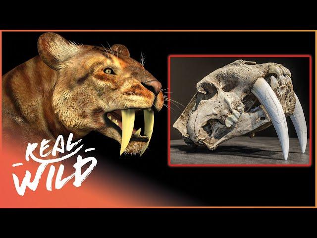 The Extraordinary Truth About The Saber Tooth Tiger | Extinct Animals | Real Wild