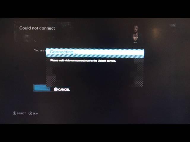 You are Not Connected to Ubisoft ervers ERROR Watch Dogs