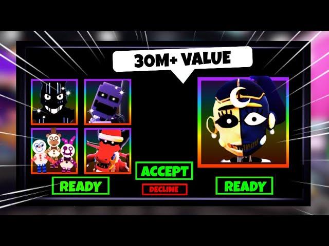 30+ MILLION INVENTORY VALUE! FNAF TD Trading Montage #13 (Five Nights TD)