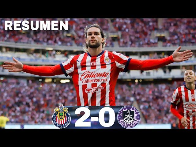 CHIVAS 2-0 MAZATLÁN J4 | GOLAZO de COWELL y CHIVAS liga VICTORIAS.