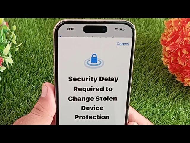 How to Turn Off Security Delay in Progress in iOS 18