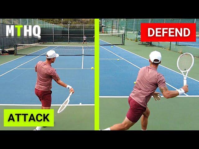 Tennis Strategy Simplified: ATTACK & DEFEND (by former ATP #400)