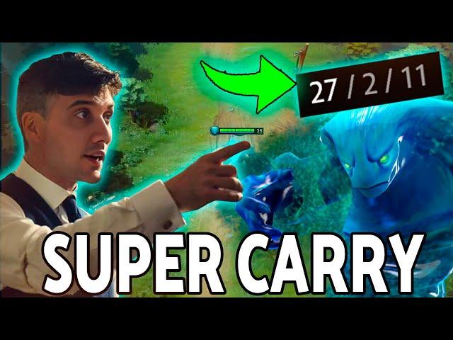 Arteezy's Insane Carry: Overcoming this Crazy Void Mid in his team