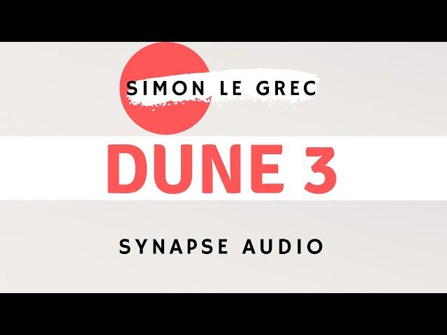 Synapse Audio Dune 3 | dthree | Elemental Soundbank