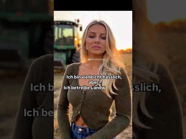 Hi! Ich bin Bauer, lernen wir uns kennen? #farmergirl #landwirtin