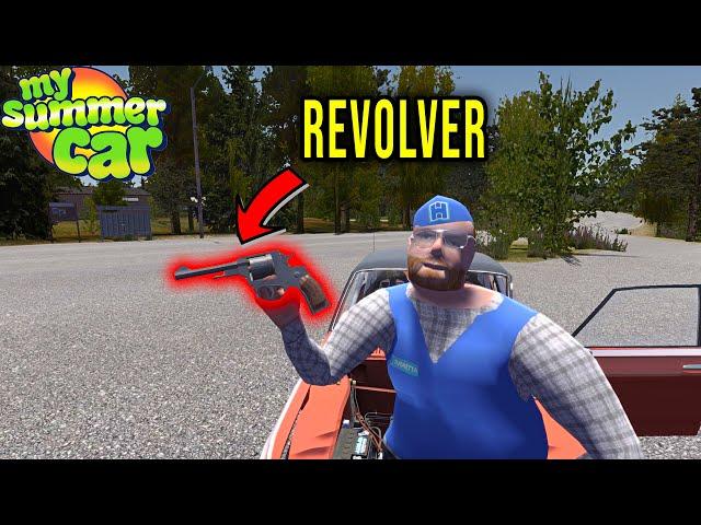 GUN MOD - REVOLVER NAGANT M1895 - My Summer Car (Mod) #235 | Radex