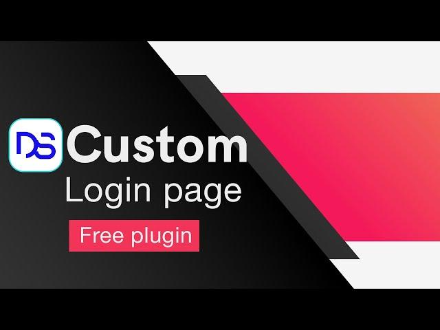 Custom WordPress login page with this free plugin