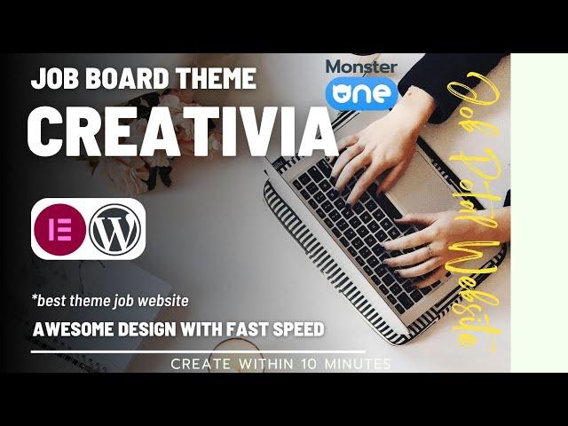 Creativia Job Board WordPress Theme Demo Imported 2023 - 2024