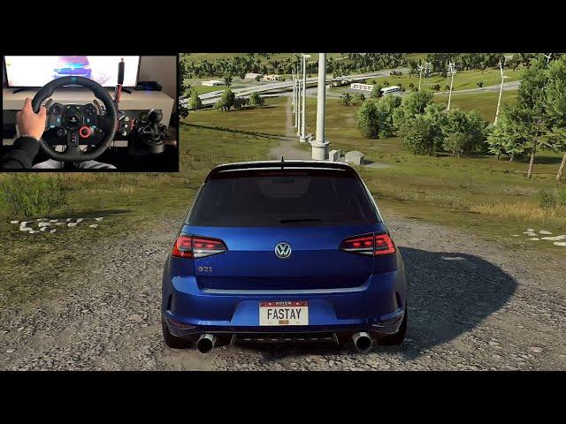 NFS HEAT VOLKSWAGEN GOLF 7 GTI - Logitech g29 gameplay