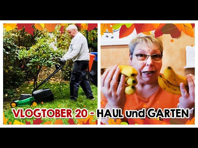 ​​ Vlogtober #20 | Kleiner Food Haul und Garten Winterfest machen ​​