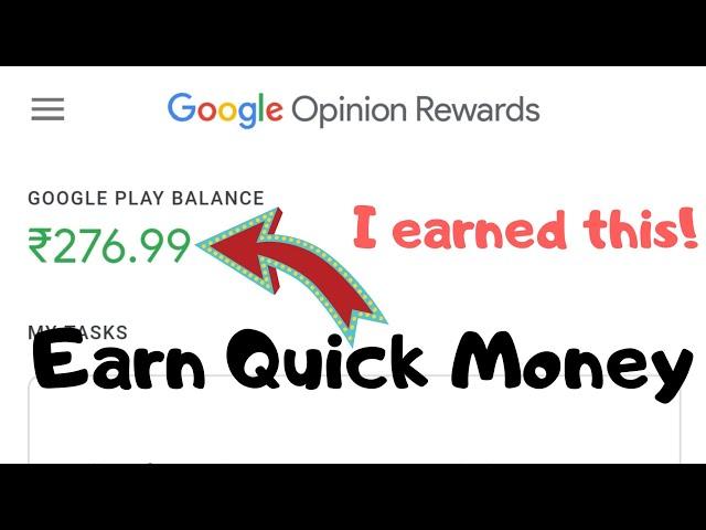 EARN MONEY ONLINE FROM GOOGLE OPINION REWARDS || FREE APPS || Aleena Rais