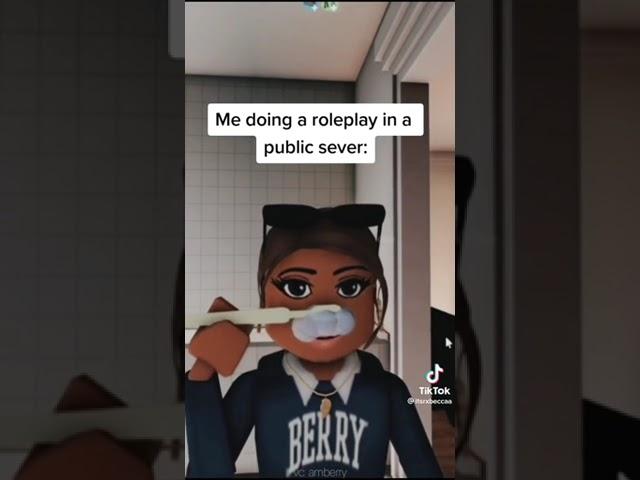 Me doing a roleplays on a public server credit | amberry