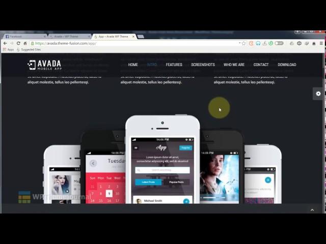 Avada Mobile App Theme - WordPress Themes