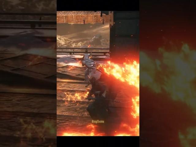 Flame isshin Samurai use guns, yeah good idea #game #sekiro #gaming #sekirogameplay