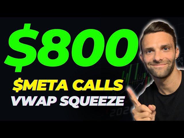 Powerful Day Trading Strategy With $META Calls And VWAP Squeeze